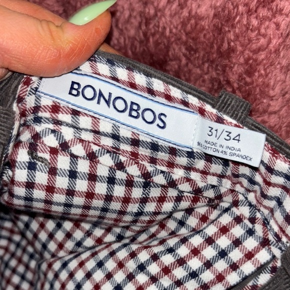 Distressed Black Corduroy Pants - Picture 6 of 8